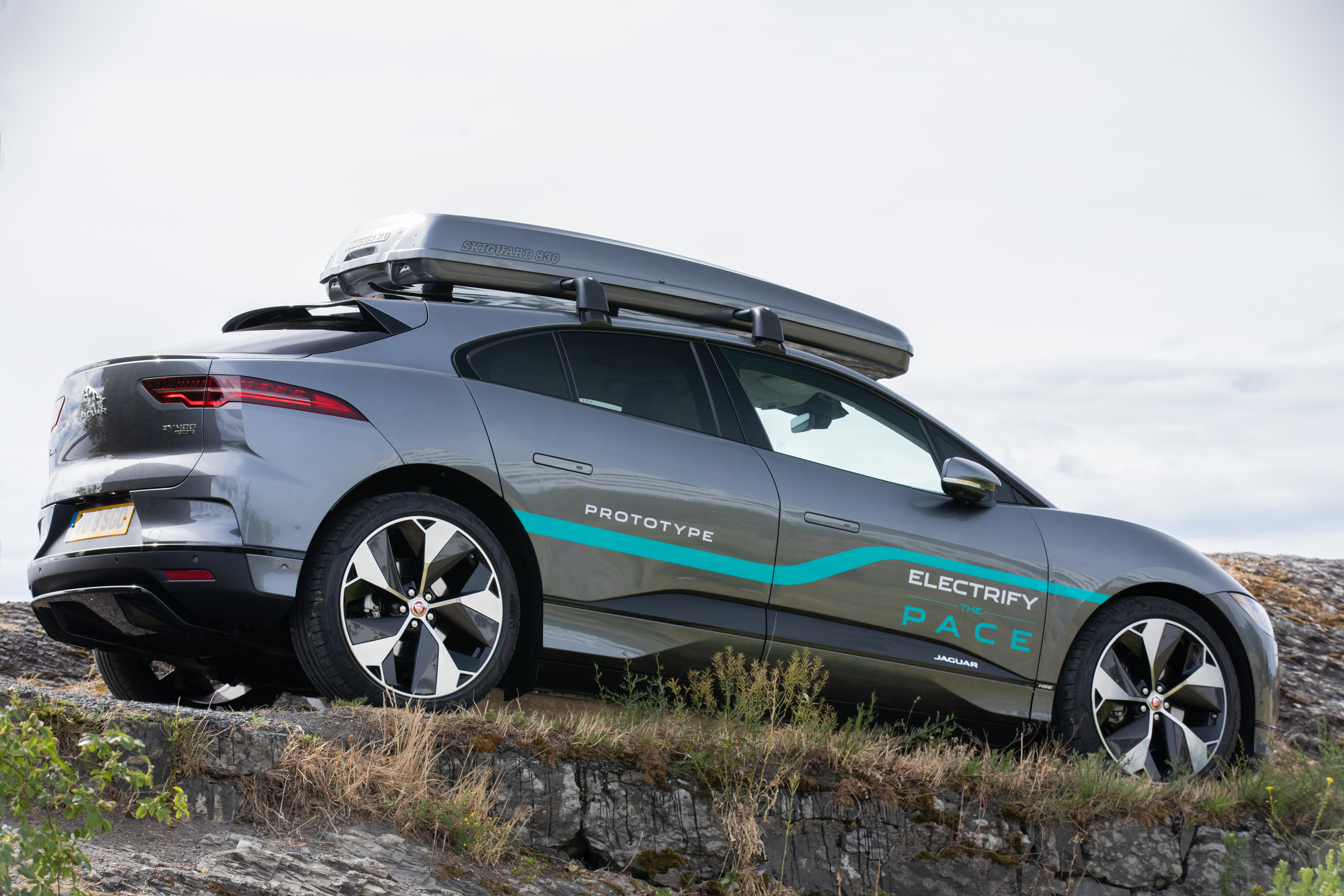 Jaguar I-PACE, with Skiguard 830 Touring