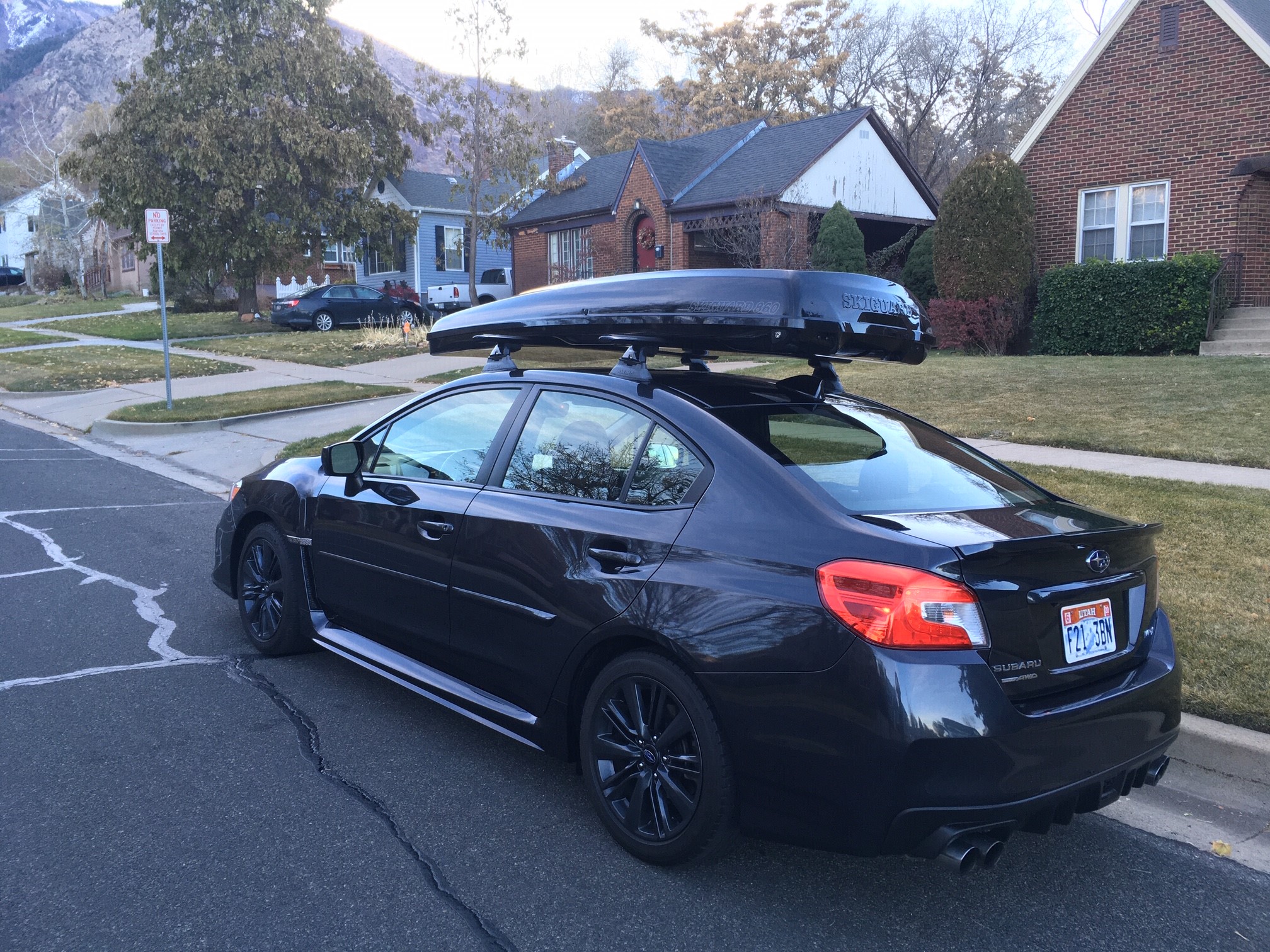 Subaru WRX with Skiguard 860 Sport